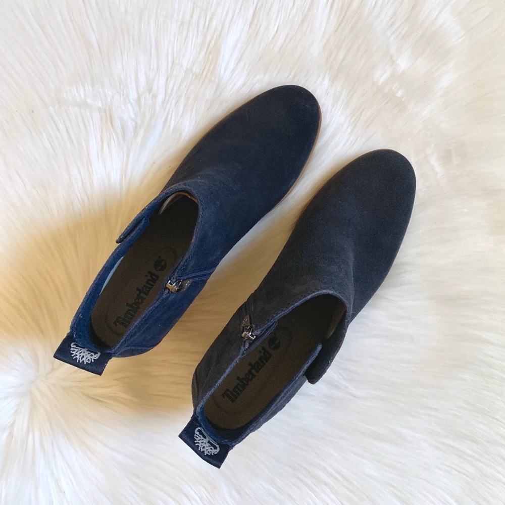 Timberland Dark Blue Eleonor Street Ankle Bootie - Picture 5 of 8